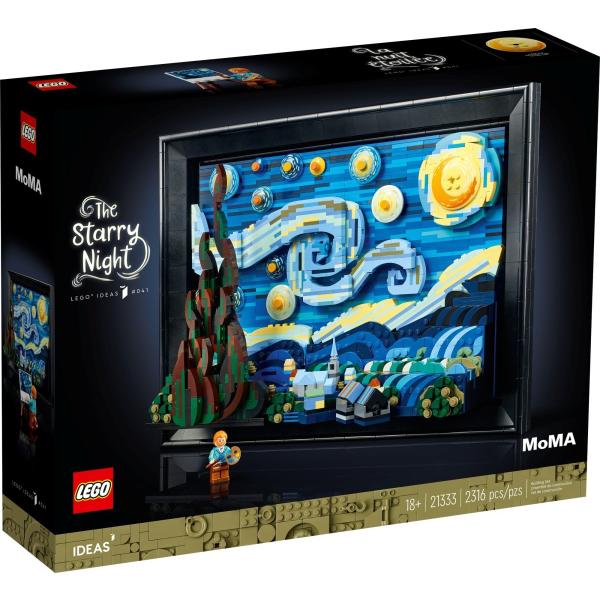 国内流通正規 レゴ(LEGO) 21333 ゴッホ 星月夜 星月夜 アイデア