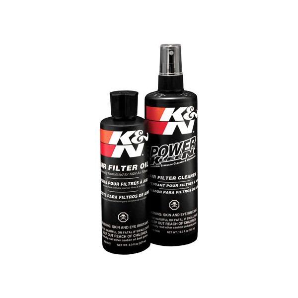 K&N クリーニングキット エアクリーナー エアフィルター 洗浄液 オイル メンテナンスキット (スクイーズボトル) 99-5050