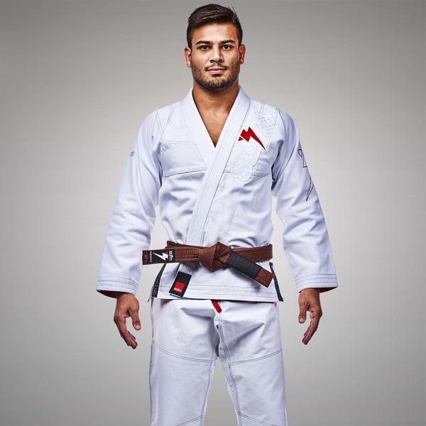 ブラジリアン柔術 Storm Kimonos ステルス マトリックス 白色 A1・A2