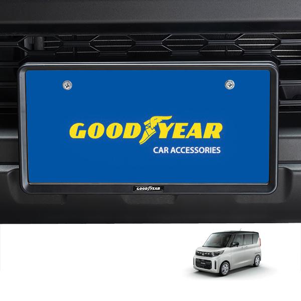 GOODYEAR正規品 新基準対応 ナンバーフレーム ライセンスフレーム