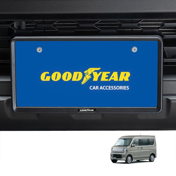 GOODYEAR正規品 新基準対応 ナンバーフレーム ライセンスフレーム 