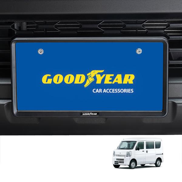 GOODYEAR正規品 新基準対応 ナンバーフレーム ライセンスフレーム
