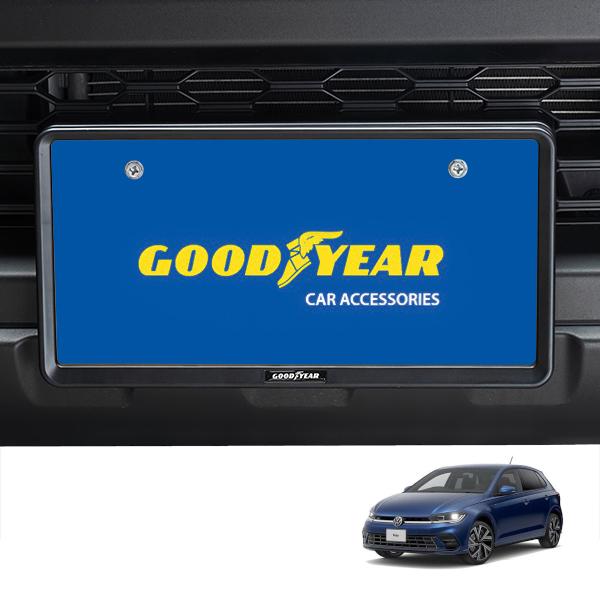 GOODYEAR正規品 新基準対応 ナンバーフレーム ライセンス