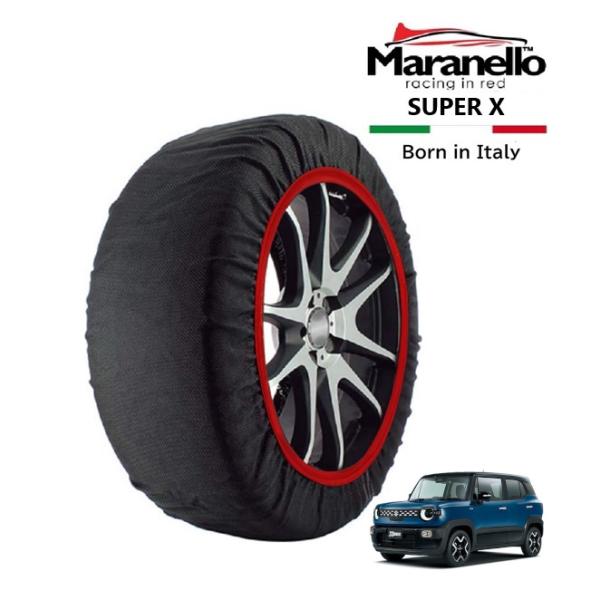 Maranello正規品 スノーソックス スズキ クロスビー MZ アップグレードパッケージ 5AA-MND1S 4WD 175/60R16 16インチ SUP