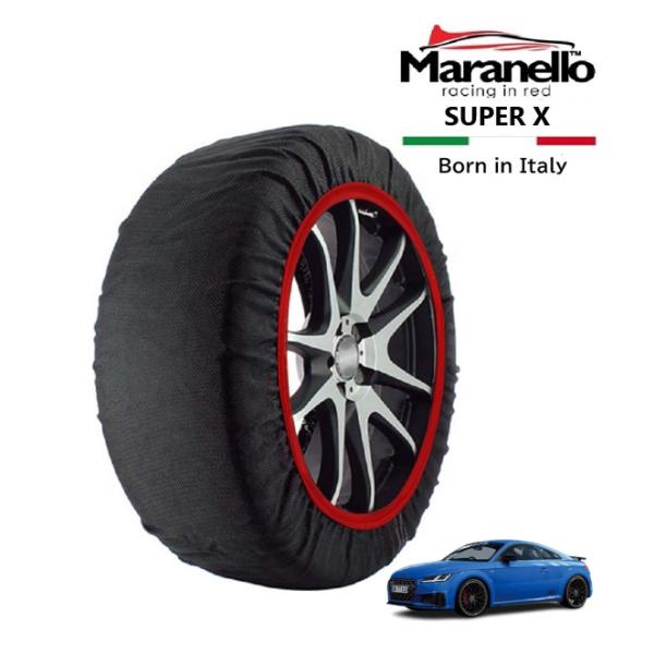 Maranello正規品 スノーソックス アウディ TTクーペ ファイナルエディション 3BA-FVDNPF 4WD 255/30R20 20インチ SUPER