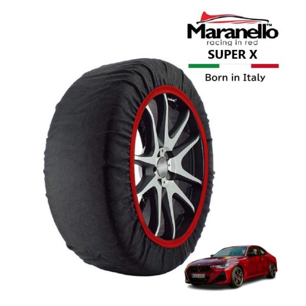 Maranello正規品 スノーソックス BMW 2シリーズ M240i xDriveクーペ 3BA-52CM30 4WD 255/35R19 19インチ SU