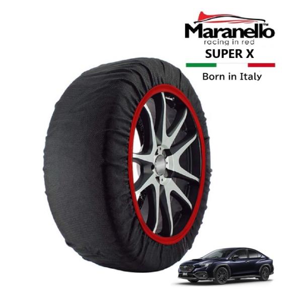 Maranello正規品 スノーソックス スバル WRX S4 STIスポーツシャープ 5BA-VBH 4WD 245/35R19 19インチ SUPER X 