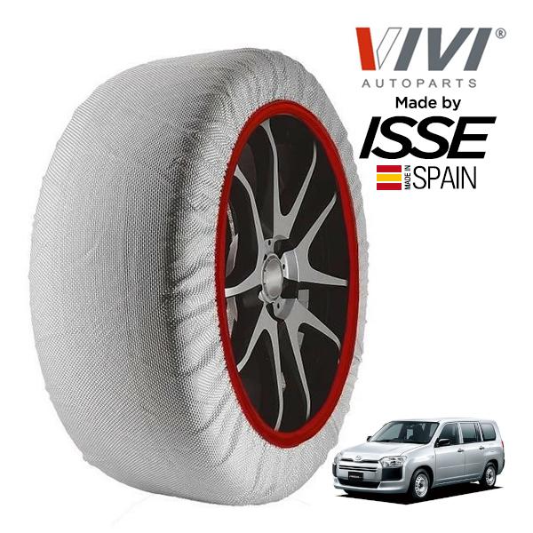 VIVI正規品 ISSE製造 マツダ ファミリアバン DX 3BE-NCP165M 155/80R14 14インチ 4WD スノーソックス 布製 タイヤ チェー