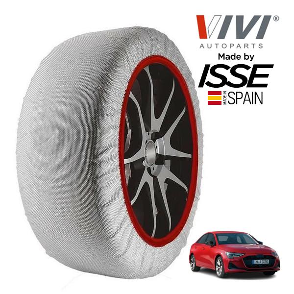 VIVI正規品 ISSE製造 アウディ A3 セダン Sライン 1stエディション 3AA-GYDXD 225/40R18 18インチ フロント スノーソックス