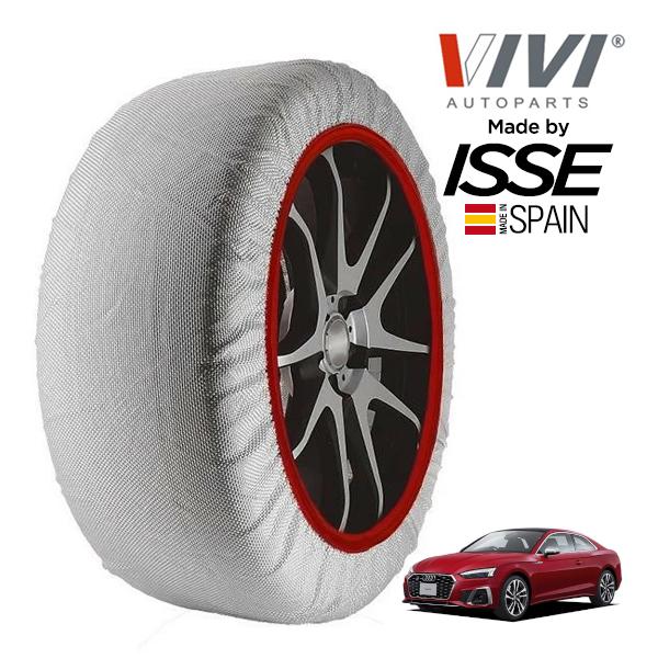 VIVI正規品 ISSE製造 アウディ S5 ベースグレード 3BA-F5CWGF 255/35R19 19インチ 4WD スノーソックス 布製 タイヤ チェー