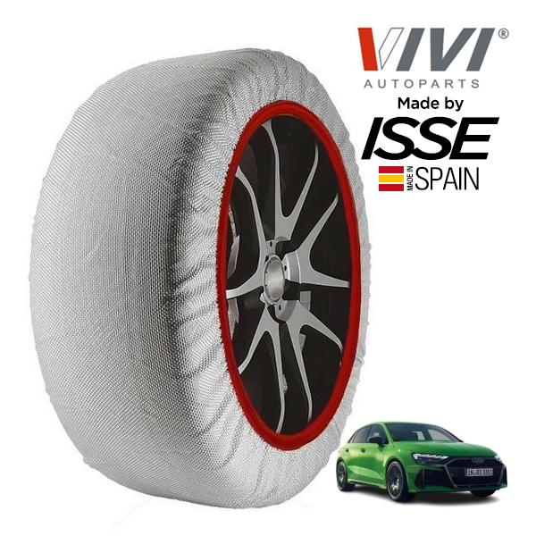 VIVI正規品 ISSE製造 アウディ RS3スポーツバック ベースグレード 3BA-GYDNWF 265/30R19 19インチ 4WD スノーソックス 布 