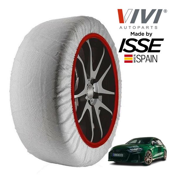 VIVI正規品 ISSE製造 アウディ RS3スポーツバック コンペティション 3BA-GYDNWF 265/30R19 19インチ 4WD スノーソックス 布