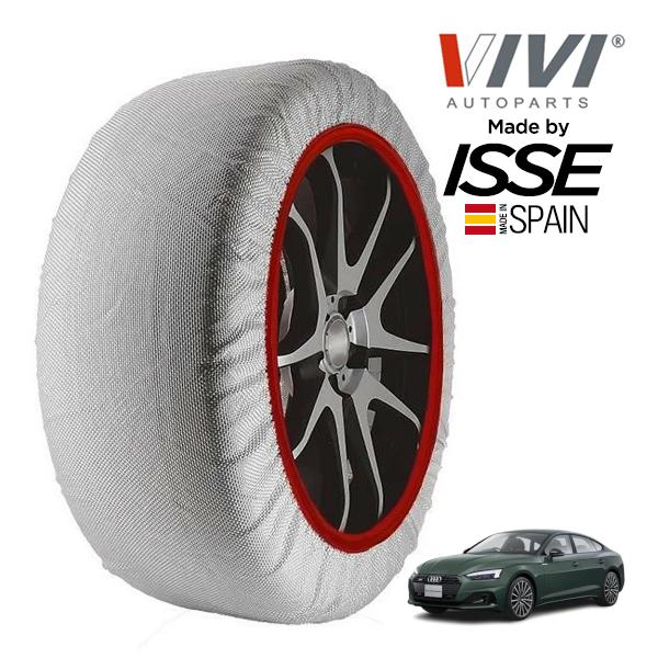 VIVI正規品 ISSE製造 アウディ A5 スポーツバック 40TDI クワトロ 3CA-F5DTPL 245/40R18 18インチ 4WD スノーソックス