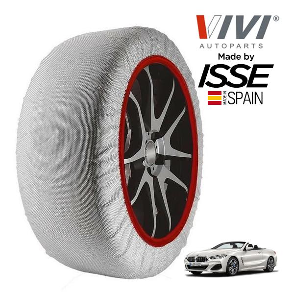 VIVI正規品 ISSE製造 BMW 8シリーズ M850i xDrive カブリオレ 3BA-BC44 275/30R20 20インチ 4WD スノーソックス