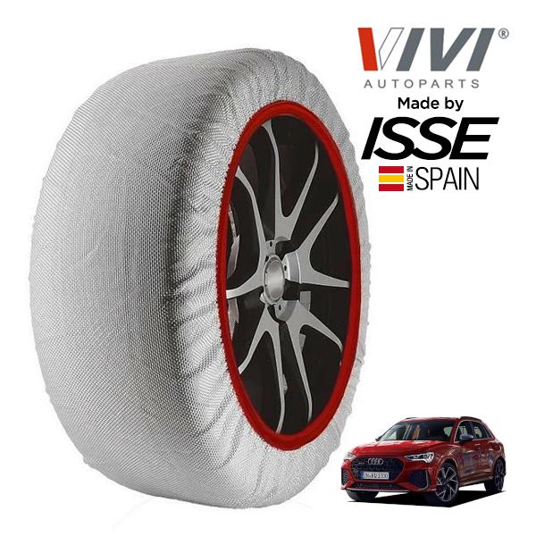 VIVI正規品 ISSE製造 アウディ RS Q3 ベースグレード 3BA-F3DNWF 255/40R20 20インチ 4WD スノーソックス 布製 タイヤ 