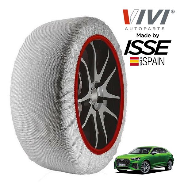VIVI正規品 ISSE製造 アウディ RS Q3 スポーツバック ベースグレード 3BA-F3DNWF 255/40R20 20インチ 4WD スノーソックス