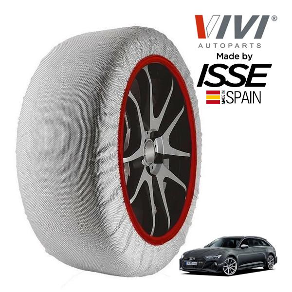 VIVI正規品 ISSE製造 アウディ RS6 アバント エアサスペンション装着車 3AA-F2DJPL 275/35R21 21インチ 4WD スノーソックス