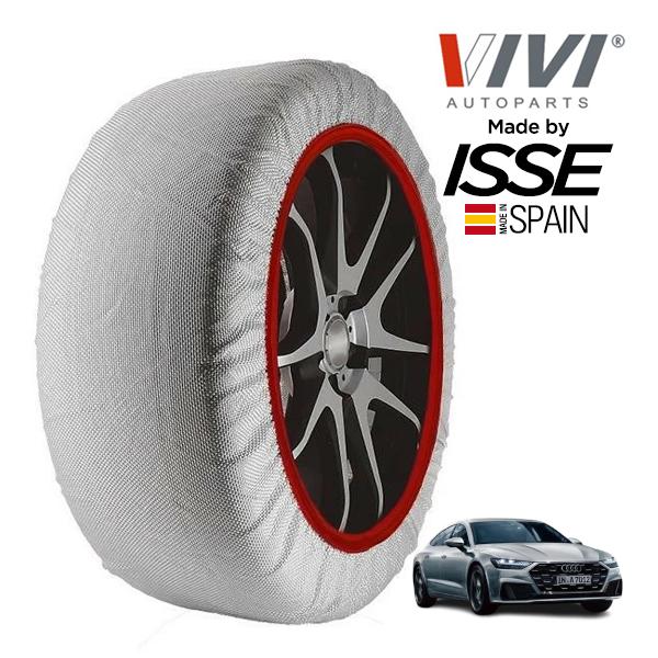 VIVI正規品 ISSE製造 アウディ A7 スポーツバック 55TFSI Sライン 3AA-F2DLZ 255/40R20 20インチ 4WD スノーソックス