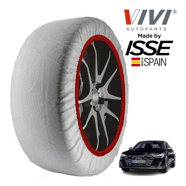 VIVI正規品 ISSE製造 アウディ S7 スポーツバック ベースグレード 3AA-F2DKM 255/40R20 20インチ 4WD スノーソックス 布製 