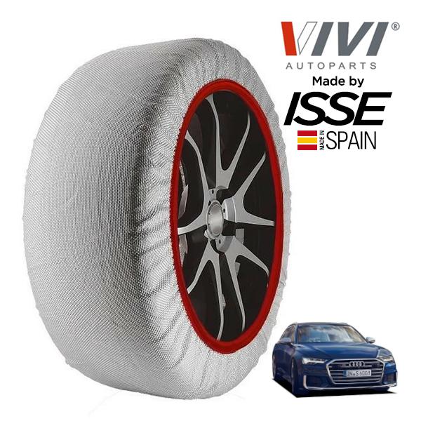 VIVI正規品 ISSE製造 アウディ S6 アバント ベースグレード 3AA-F2DKM 255/40R20 20インチ 4WD スノーソックス 布製 タイヤ