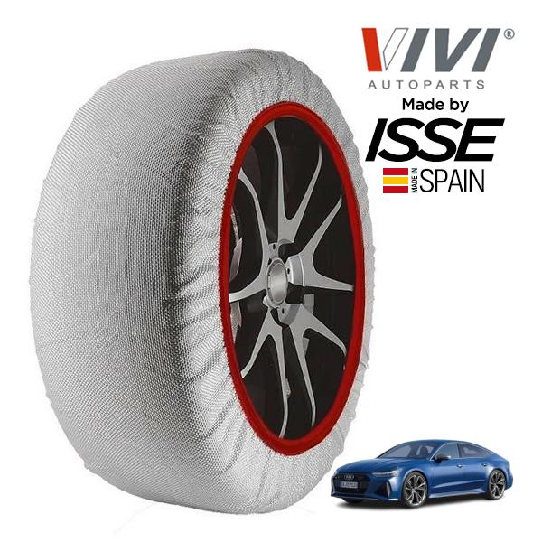VIVI正規品 ISSE製造 アウディ RS7 スポーツバック パフォーマンス 3AA-F2DJPA 275/35R21 21インチ 4WD スノーソックス 布
