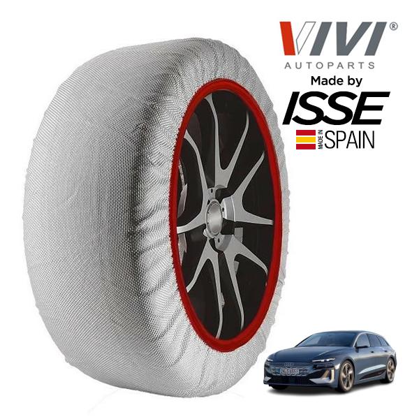 VIVI正規品 ISSE製造 アウディ S6アバント e-トロン ベースグレード ZAA-GHSA 265/40R20 20インチ 4WD スノーソックス 布 