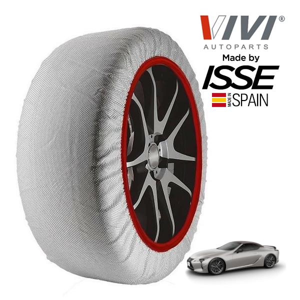 VIVI正規品 ISSE製造 レクサス LC LC500 コンバーチブル ピナクル 5BA-URZ100 275/35R21 21インチ リア スノーソックス 