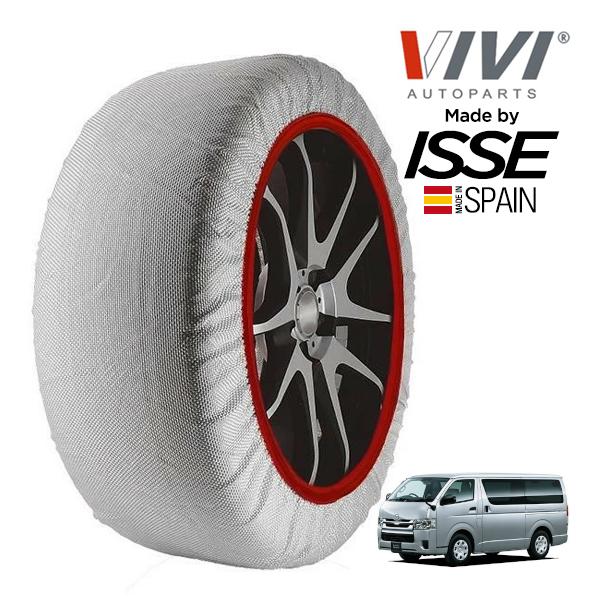 VIVI正規品 ISSE製造 マツダ ボンゴブローニイバン GL 3DF-GDH206M 195/80R15 15インチ 4WD スノーソックス 布製 タイヤ 