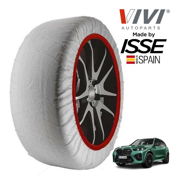 VIVI正規品 ISSE製造 BMW X5 M コンペティション 3AA-12ET44 315/30R22 22インチ 4WD スノーソックス 布製 タイヤ チ