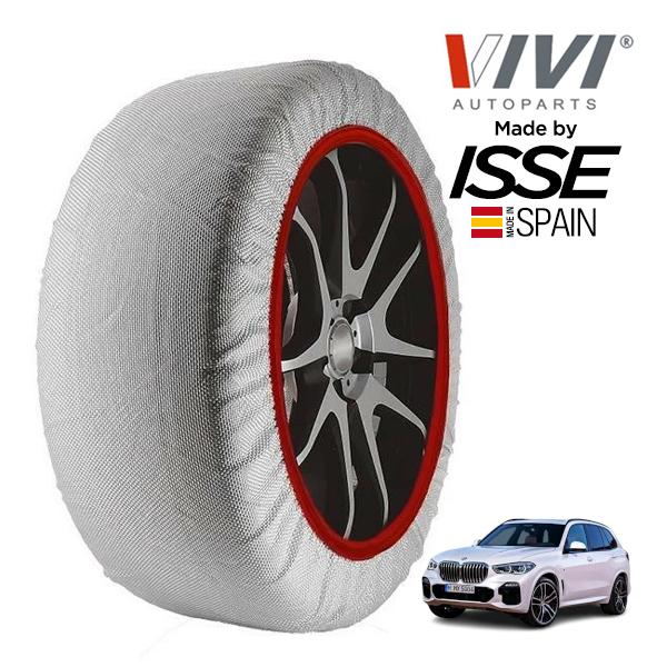 VIVI正規品 ISSE製造 BMW X5 xDrive 40d Mスポーツ 3CA-12EV30A 305/40R20 20インチ 4WD スノーソックス 布