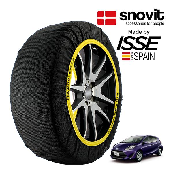 snovit正規品 ISSE製造 SNOW SOCKS トヨタ アクア NHP10 175/65R15 15 