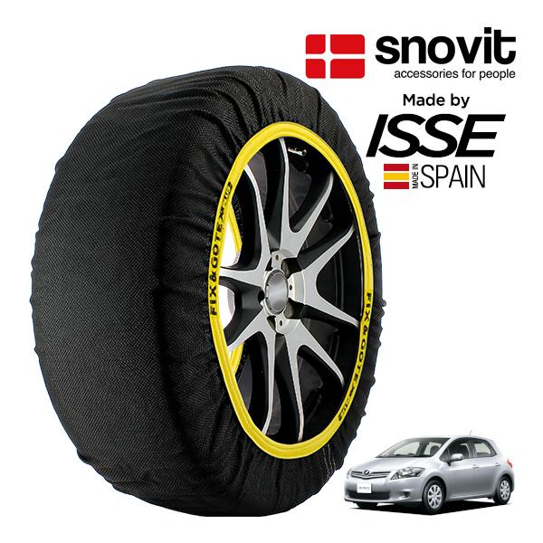 snovit正規品 ISSE製造 SNOW SOCKS トヨタ オーリス ZRE154H 205/55R16 16インチ 4WD スノーソックス 布 タイヤチェ