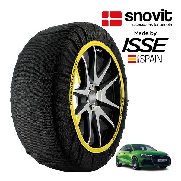 snovit正規品 ISSE製造 アウディ RS3スポーツバック ベース 3BA-GYDNWF 265/30R19 19インチ 4WD スノーソックス 布製 タ