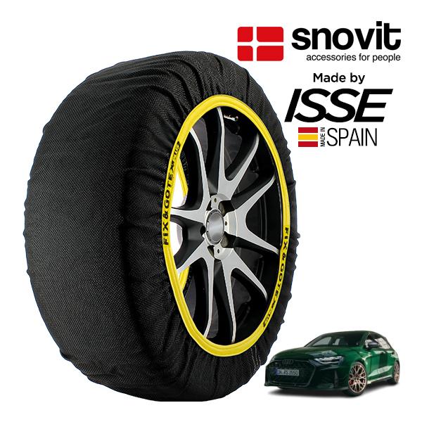 snovit正規品 ISSE製造 アウディ RS3スポーツバック コンペティション 3BA-GYDNWF 265/30R19 19インチ 4WD スノーソックス