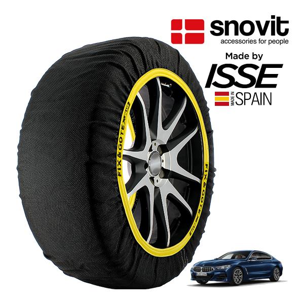 snovit正規品 ISSE製造 BMW 8シリーズ M850i xDrive グランクーペ 3BA-GV44 275/30R20 20インチ 4WD スノーソ