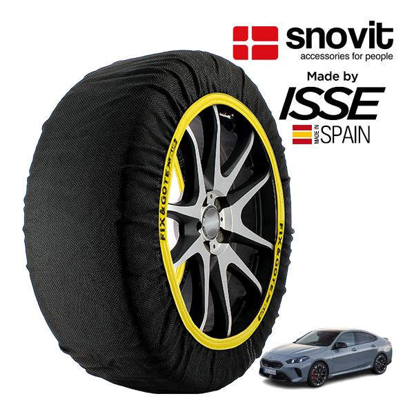snovit正規品 ISSE製造 BMW 2シリーズ 220 グランクーペ M 3AA-82GE15 225/45R18 18インチ フロント スノーソックス 