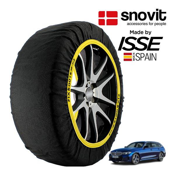 snovit正規品 ISSE製造 BMW 3シリーズ 320d xDriveツーリング M 3DA-6L20 225/45R18 18インチ 4WD スノーソッ