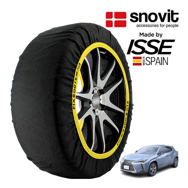 snovit正規品 ISSE製造 レクサス UX UX300h シャイニングエッセンス 6AA-MZAH16 225/50R18 18インチ 4WD スノーソッ