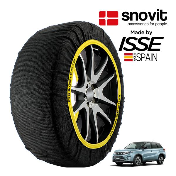 snovit正規品 ISSE製造 SNOW SOCKS スズキ エスクード YE21S 215/55R17 17インチ 4WD スノーソックス 布 タイヤ チェ