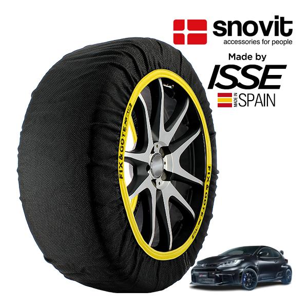 snovit正規品 ISSE製造 トヨタ GRヤリス セバスチャン オジエ 9x ワールド 4BA-GXPA16 225/40R18 18インチ 4WD スノー