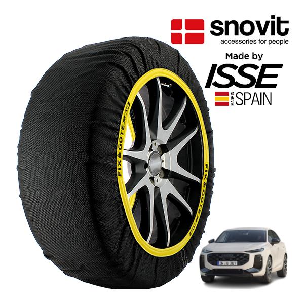 snovit正規品 ISSE製造 アウディ Q3スポーツバック TFSIクワトロ 150kW 3BA-FJ20 235/55R18 18インチ 4WD スノーソ