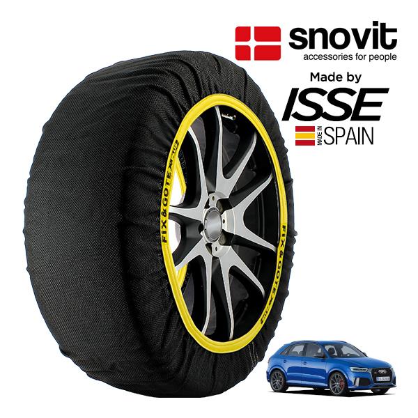 snovit正規品 ISSE製造 アウディ RS Q3 パフォーマンス ベースグレード ABA-8UCZGF 255/35R20 20インチ 4WD スノーソッ