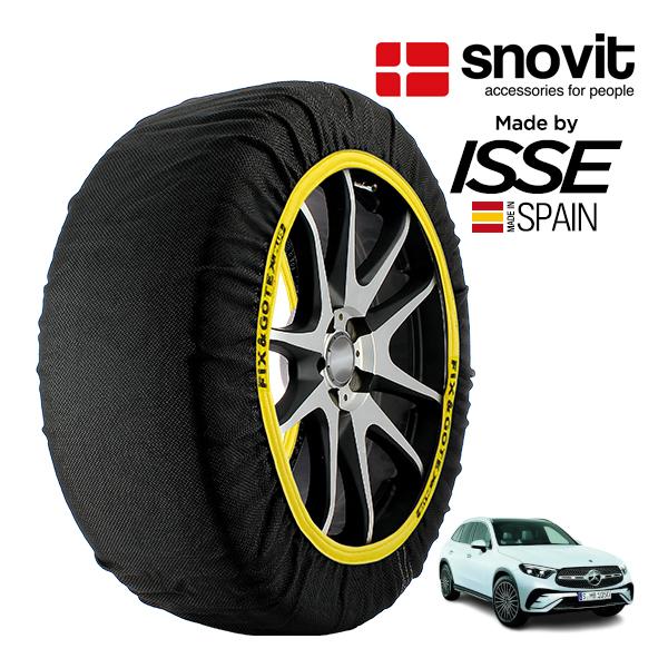 snovit正規品 ISSE製造 ベンツ GLC220d 4マチック クーペ コア 3CA-254305C 235/60R18 18インチ 4WD スノーソック