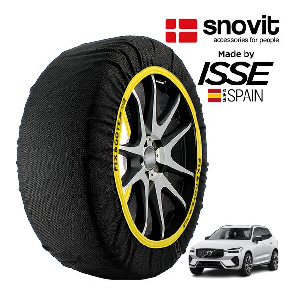 snovit正規品 ISSE製造 ボルボ XC60 ウルトラ T6 AWD ブラック 5LA-UB420XCP2A 255/40R21 21インチ 4WD スノ