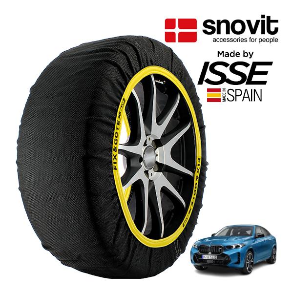 snovit正規品 ISSE製造 BMW X6 M60i xDrive 3AA-42EX44 315/35R21 21インチ 4WD スノーソックス 布製 タイ