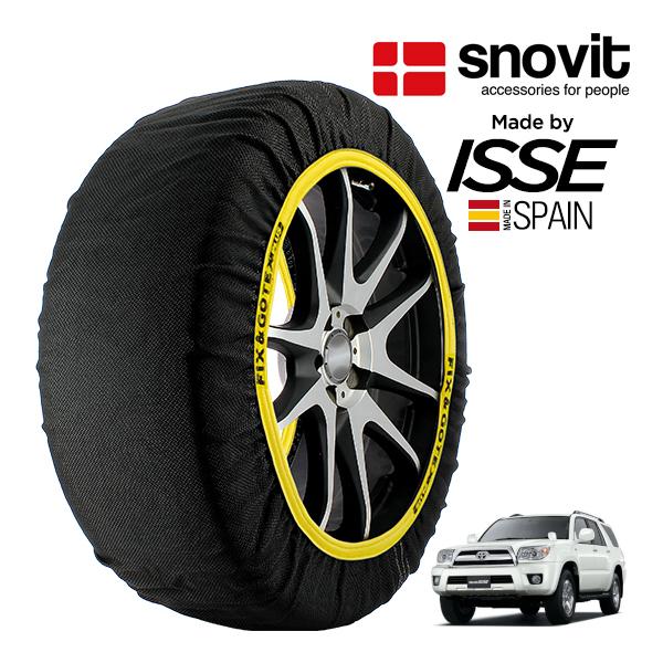 snovit正規品 ISSE製造 SNOW SOCKS トヨタ ハイラックスサーフ TRN215W 