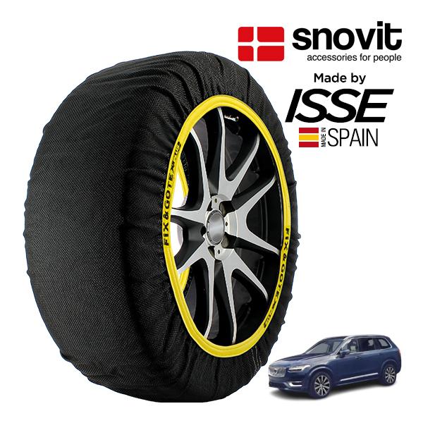 snovit正規品 ISSE製造 ボルボ XC90 ウルトラ B5 AWD 5AA-LB420TXCM2A 275/45R20 20インチ 4WD スノーソック