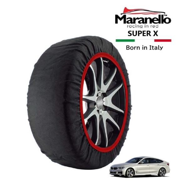 Maranello正規品 スノーソックス BMW 6シリーズ 630i グランツーリスモ Mスポーツ ABA-JX20S リア 275/40R19 19インチ 
