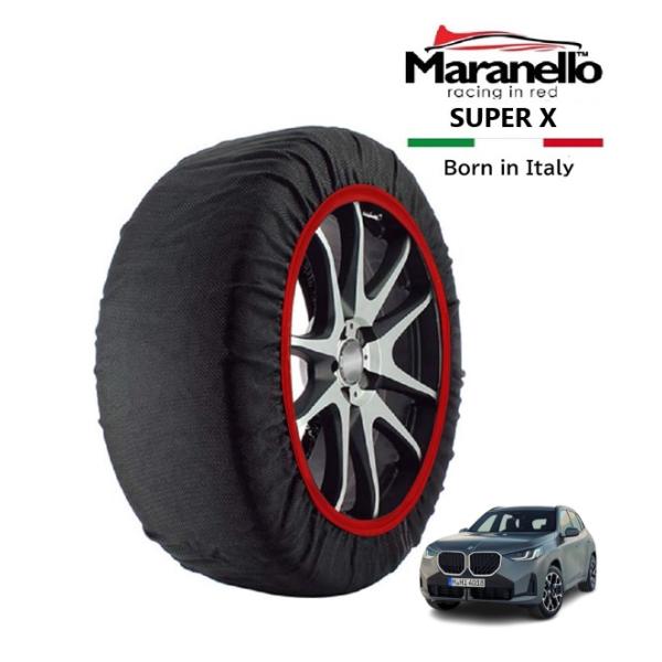 Maranello正規品 スノーソックス BMW X3 20 xDrive Mスポーツ 3AA-32GP20 4WD 245/50R19 19インチ SUPER