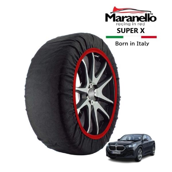 Maranello正規品 スノーソックス BMW X2 sDrive 20i オリジナル 3AA-22GM15 フロント 225/55R18 18インチ SUP